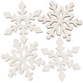 Load image into Gallery viewer, Wooden Snowflake Set