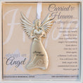 Load image into Gallery viewer, Infant Loss Or Miscarriage Memorial Angel Ornament