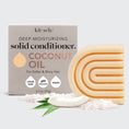 Load image into Gallery viewer, Coconut Repair Conditioner Bar/Mask for Dry Damaged Hair