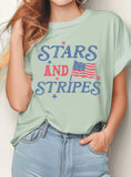 Load image into Gallery viewer, STARS AND STRIPES AMERICA FLAG GRAPHIC TSHIRTS