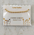 Load image into Gallery viewer, Lucky Feather Charmed Bracelet