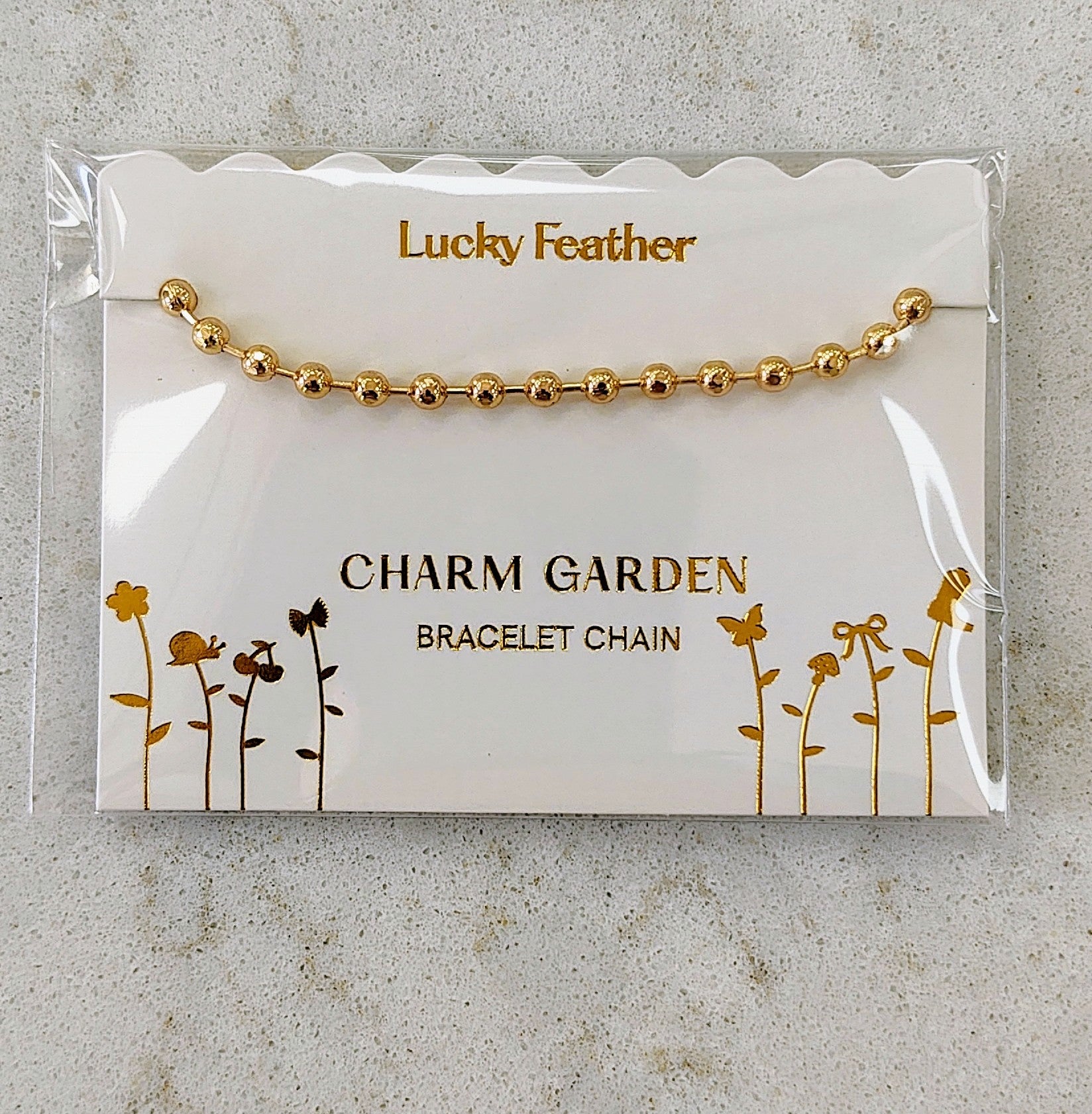 Lucky Feather Charmed Bracelet