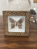 Load image into Gallery viewer, Whitewashed carved Resin Insect boxes