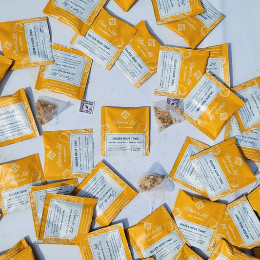 Golden Hour Tonic Individually Wrapped Tea Bags - 50ct