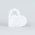Load image into Gallery viewer, Chunky wood shape (PIECE HEART) SYMPATHY