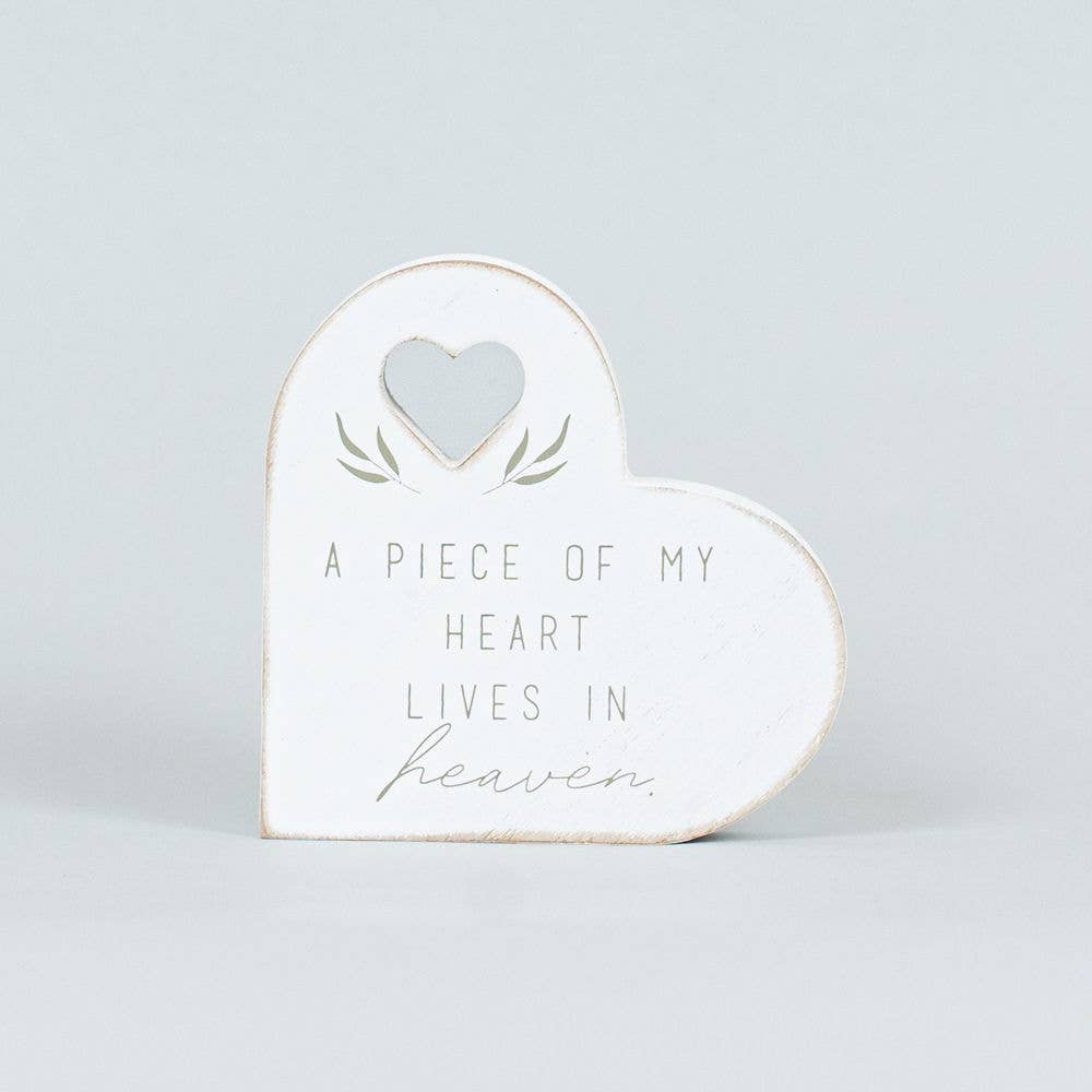 Chunky wood shape (PIECE HEART) SYMPATHY