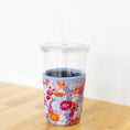 Load image into Gallery viewer, Primavera Drink Sleeve, Iced Coffee Koozie, Drink Cover