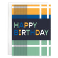 Load image into Gallery viewer, Birthday Greeting Card - Mod Plaid
