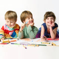 Load image into Gallery viewer, Coloring Scrolls - Dinosaur - 10ft with Adhesive Back