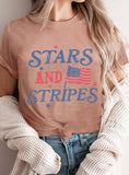 Load image into Gallery viewer, STARS AND STRIPES AMERICA FLAG GRAPHIC TSHIRTS