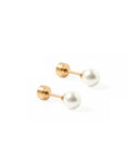 Load image into Gallery viewer, Screwback Stud Earrings - Payton Pearl