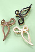 Load image into Gallery viewer, JUMBO CELLULOSE CASTING BOW HAIR CLAW CLIPS | 40H759