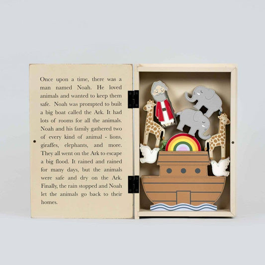 Noah's Ark woodland storybook  Gift Set