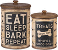 Load image into Gallery viewer, Treats Good Dog Good Dog? Canister Set