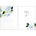 Load image into Gallery viewer, Sympathy Greeting Card - Soft Blue Wreath