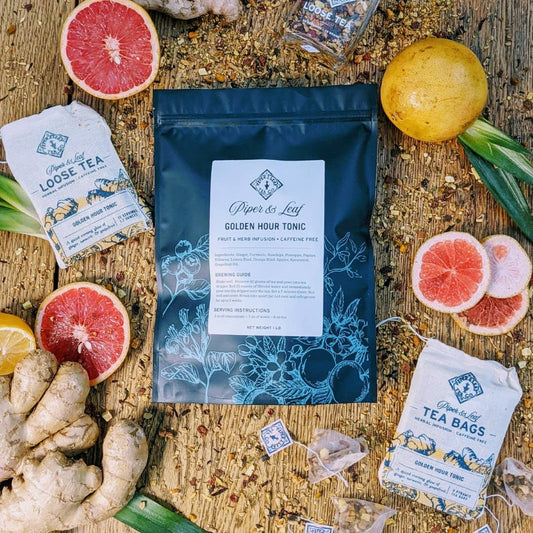 Golden Hour Tonic Bulk Sachets - 70ct Tea Bags
