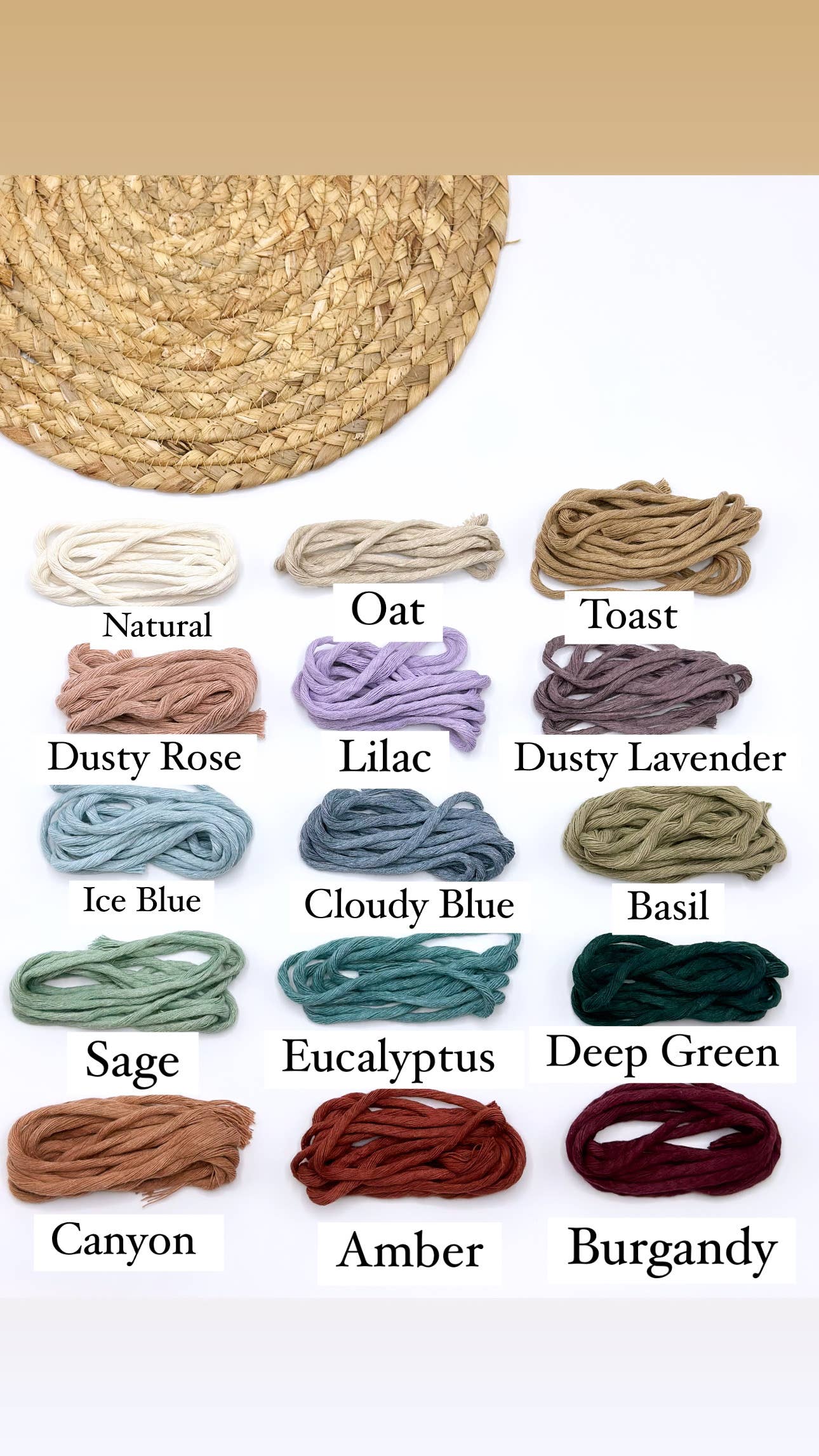 Mini Oil basket / Trinket ( SOLID COLOR)