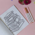 Load image into Gallery viewer, Book Lover Coloring Book