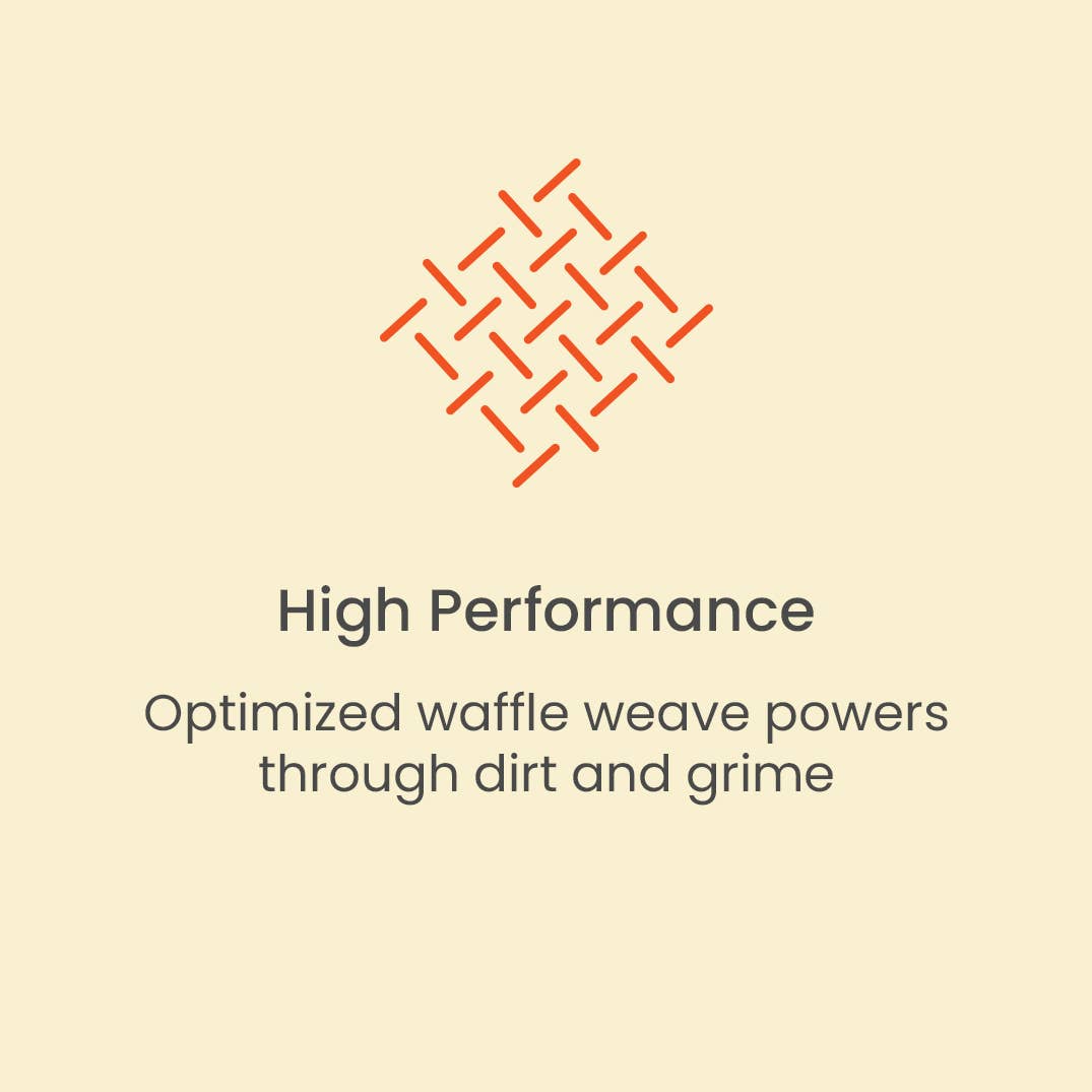 Lemon Plaid Microfiber Kitchen Dish Towel