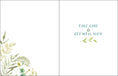 Load image into Gallery viewer, Get Well Greeting Card - Relaxing Greens