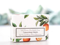Load image into Gallery viewer, Tangerine Basil Handmade Soap