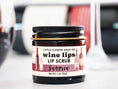 Load image into Gallery viewer, Wine Lips - Sangria Exfoliating Lip Sugar Scrub 1oz Jar