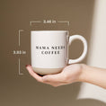 Load image into Gallery viewer, Floral Stoneware Coffee Mug - Spring Home Decor