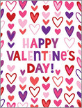 Load image into Gallery viewer, Valentine Greeting Card Lots of Hearts