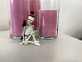 Load image into Gallery viewer, Resin Sitting Skeleton Decor