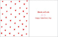 Load image into Gallery viewer, Valentine Greeting Card - Bright Hearts - Tic Tac Toe