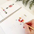 Load image into Gallery viewer, Nutcracker watercolor workbook