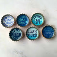 Load image into Gallery viewer, Lake Life Magnets - Spring decor. Handmade & Eco-friendly