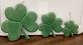 Load image into Gallery viewer, Wooden Shamrock Ornaments