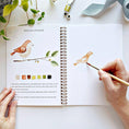 Load image into Gallery viewer, Animals watercolor workbook