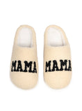 Load image into Gallery viewer, Indoor / Outdoor Slippers - "Mama" - Cream