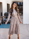Load image into Gallery viewer, Long Sleeve Wrap Waist Ruthie Dress