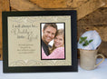 Load image into Gallery viewer, Daddy's Girl Sentiment Picture Frame for Dads: 8x10 USA 4701