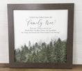 Load image into Gallery viewer, A Limb Has Fallen From The Family Tree Sympathy Art Sign