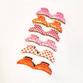 Load image into Gallery viewer, Valentines Day Heart Pattern Hair Claw Clip