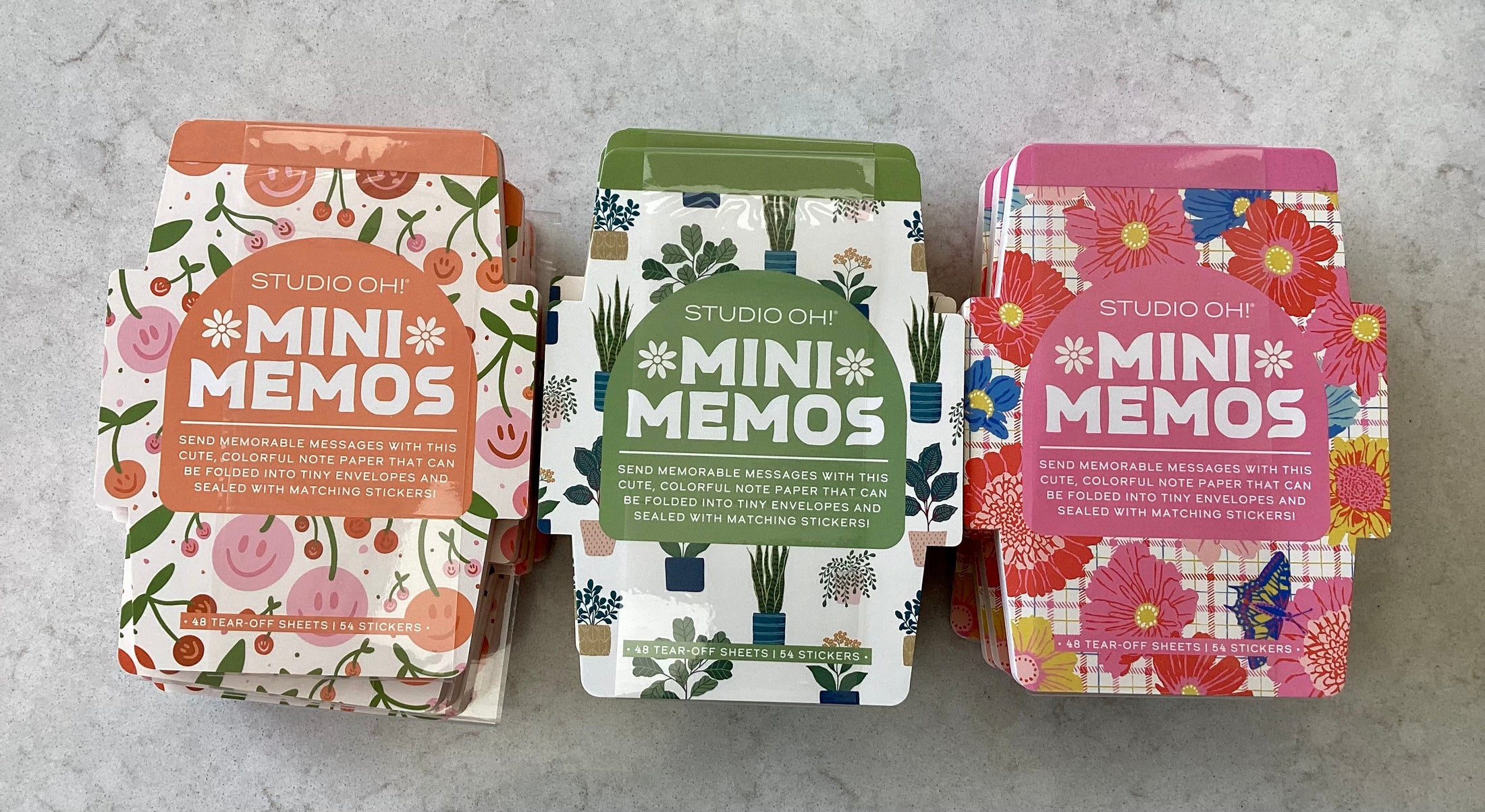 Mini Memos with Stickers