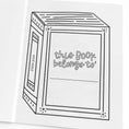 Load image into Gallery viewer, Merry Bookmas Holiday Coloring Book