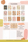 Load image into Gallery viewer, Cactus Blooms Undated Planner