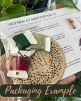 Load image into Gallery viewer, Vintage Glass Christmas Ornament Embroidery DIY Kit