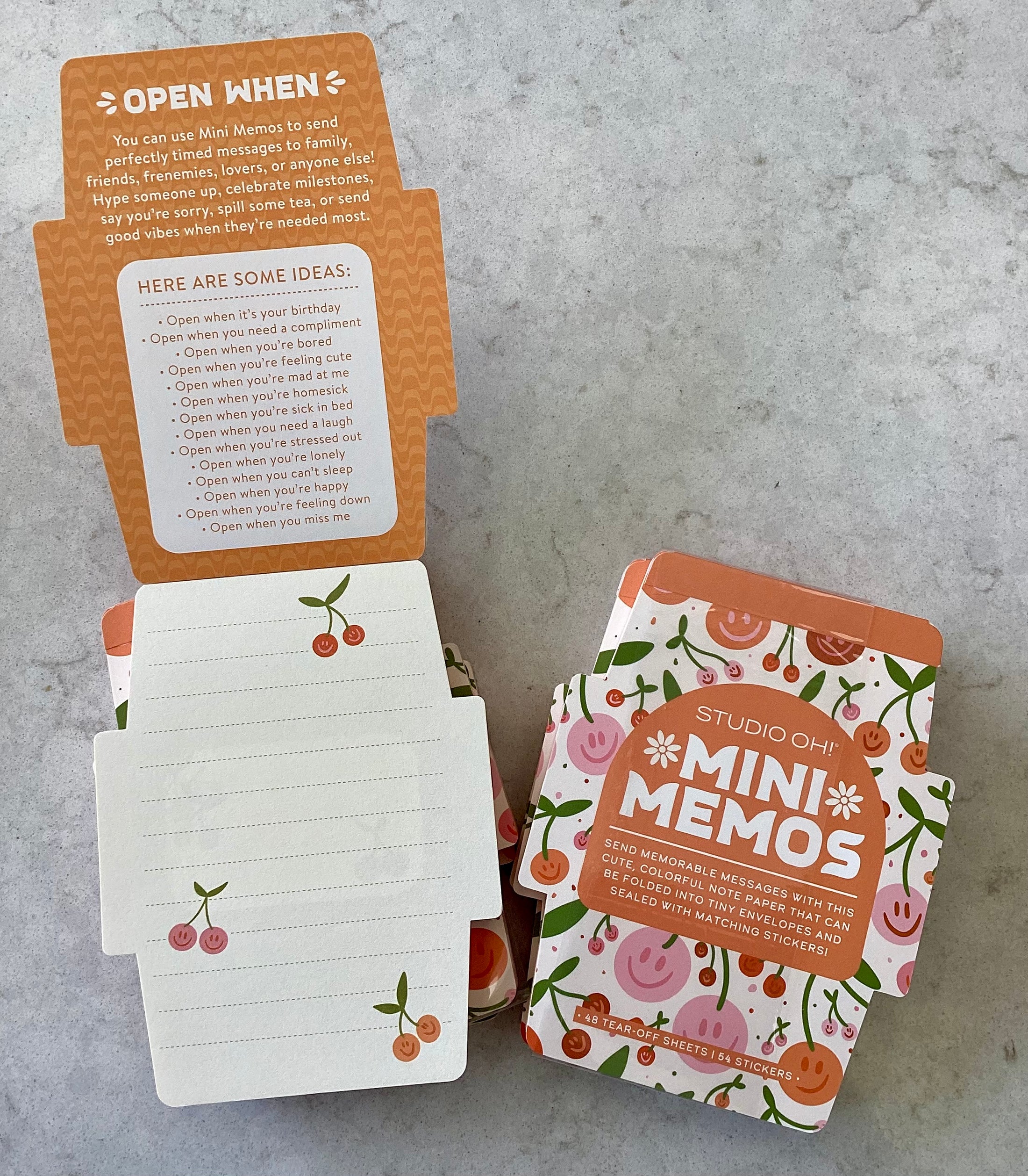 Mini Memos with Stickers