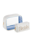 Load image into Gallery viewer, “Bride” Cosmetic Bag (Set of 2)