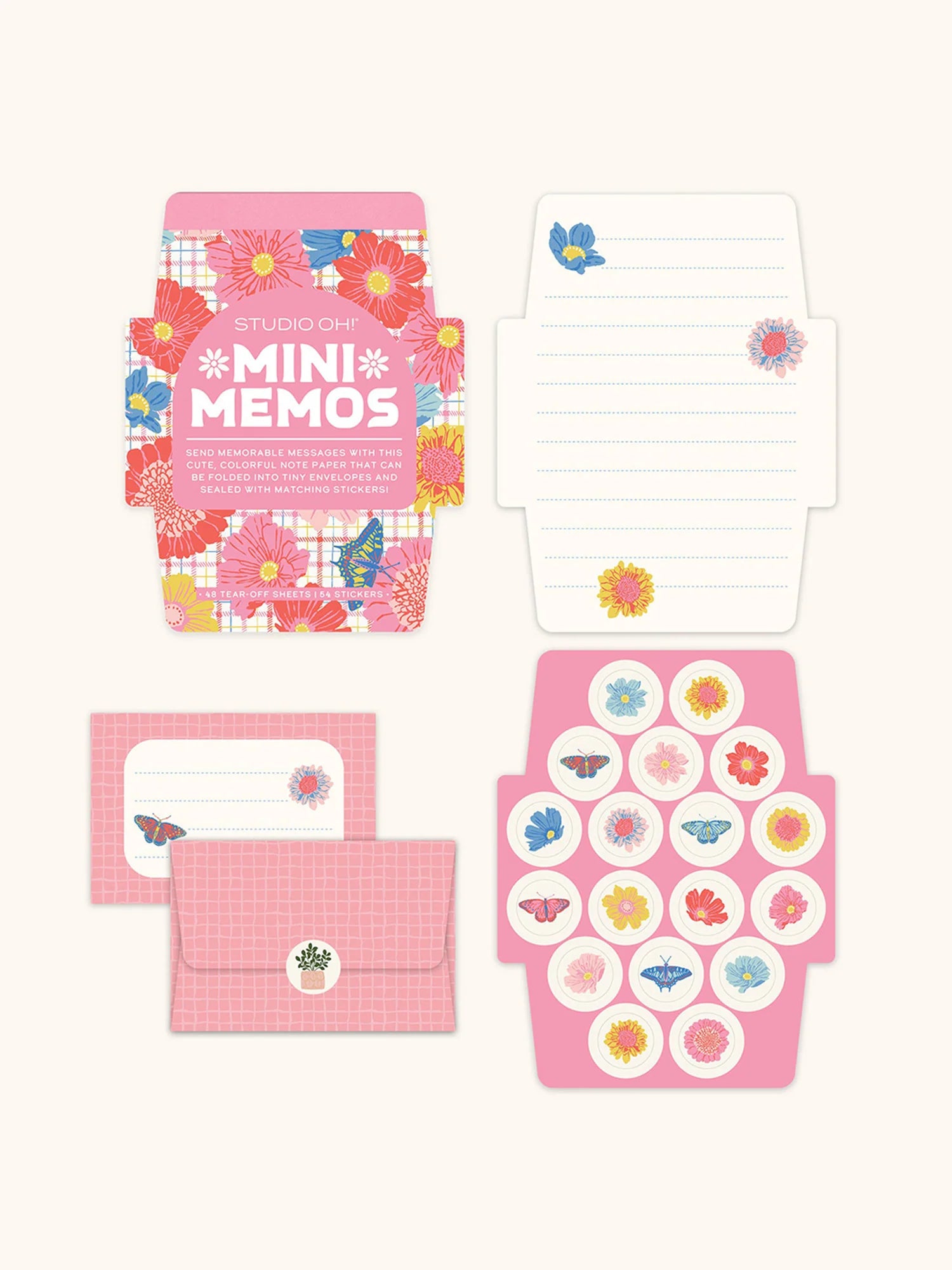 Mini Memos with Stickers