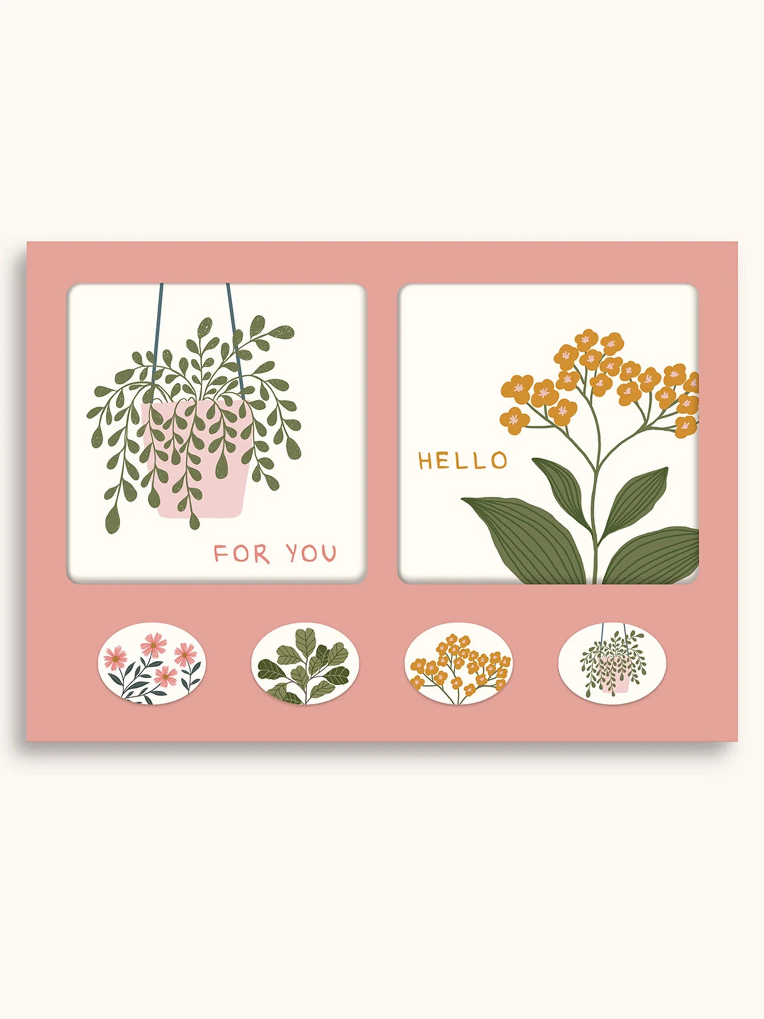 Mini Card Set with Stickers