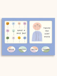 Load image into Gallery viewer, Mini Card Set with Stickers