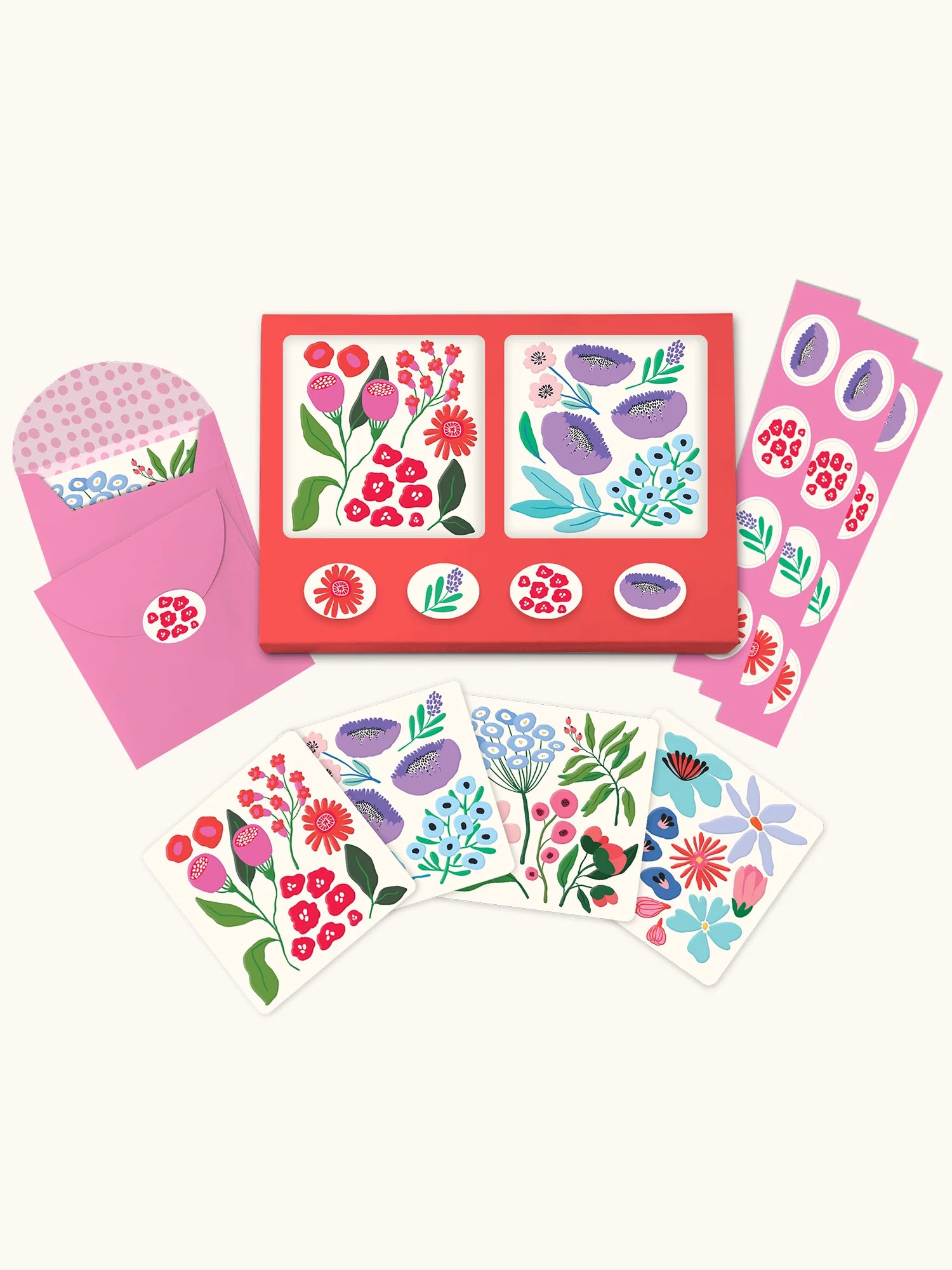 Mini Card Set with Stickers