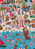 Load image into Gallery viewer, High Tides and Good Vibes 1,000 Piece Beach Puzzle